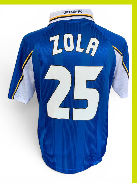 Chelsea 1997-1998 HOME 25 ZOLA (L)