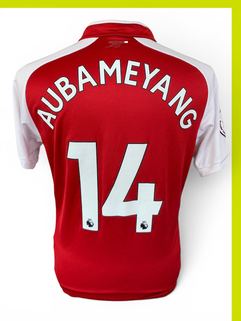 Chargez l'image dans la visionneuse de la galerie, Arsenal 2017-2018 HOME 14 AUBAMEYANG (M)
