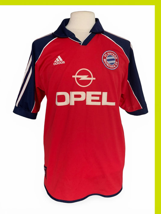 Maillot Bayern Munich Lizarazu XXL Extérieur 1999/2000 Maillot Bayern Munich Lizarazu XXL Extérieur 1999/2000