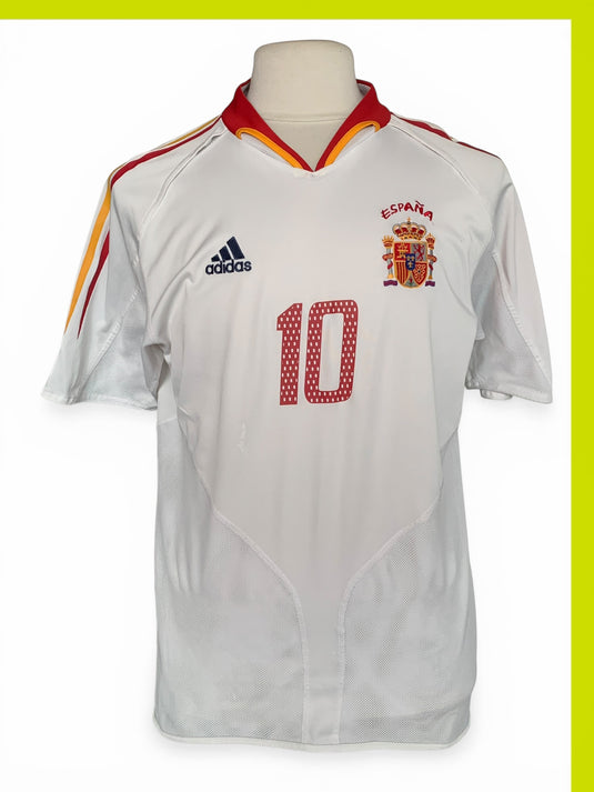 Espagne 2004 AWAY 10 MORIENTES