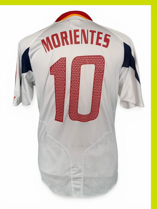 Espagne 2004 AWAY 10 MORIENTES