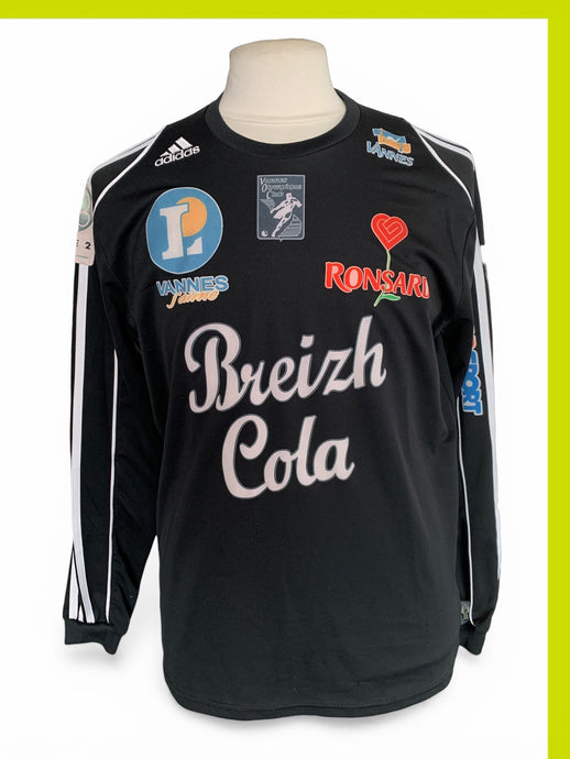 Maillot équipe De France Extérieur Années 90 - Porté (match Worn), Taille L, Adidas
