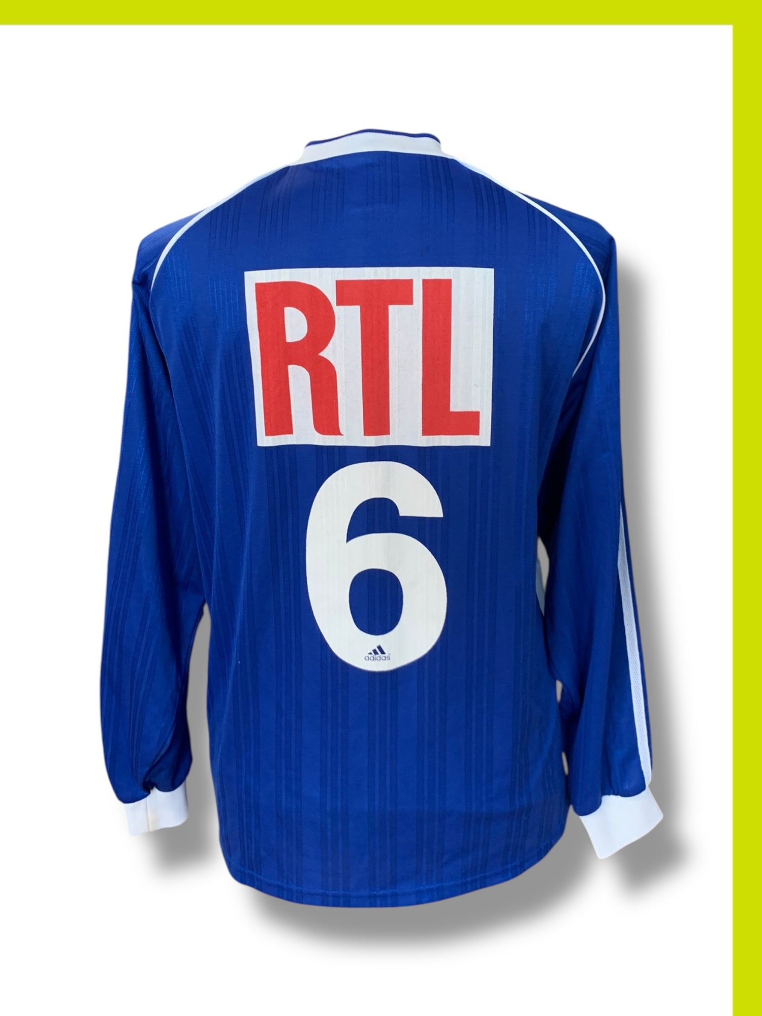 Maillot Gardien Matchworn Coupe De France Vintage - C10