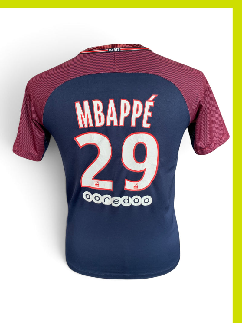 Chargez l'image dans la visionneuse de la galerie, PSG 2017-2018 HOME 29 MBAPPE (16)
