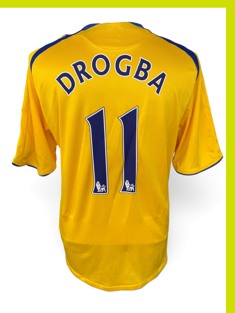 Chargez l'image dans la visionneuse de la galerie, Chelsea 2008-2009 THIRD 11 DROGBA (XL)
