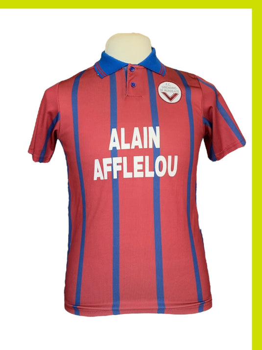 Maillot Foot Retro Et Vintage - Girondins De Bordeaux Domicile Papin 1996 1997 S Maillot Foot Retro Et Vintage - Girondins De Bordeaux Domicile Papin 1996 1997 S