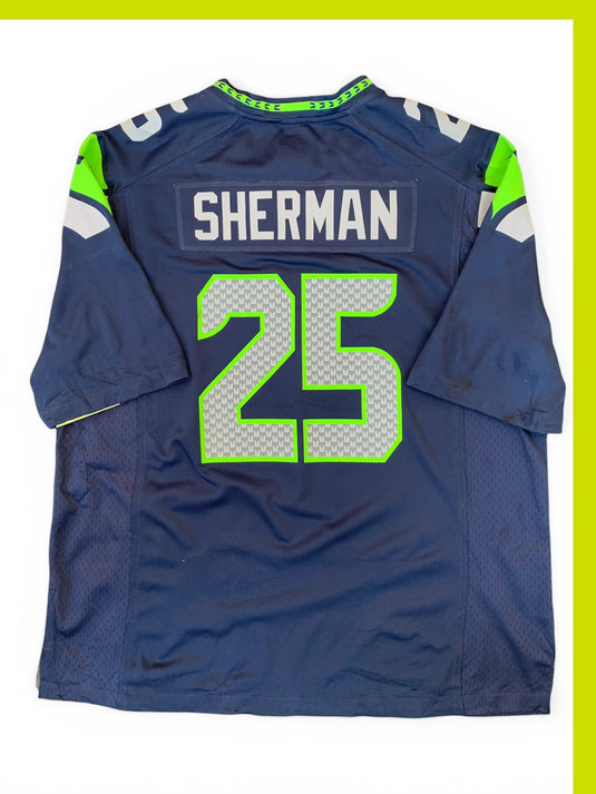 Seattle Seahawks HOME 25 SHERMAN