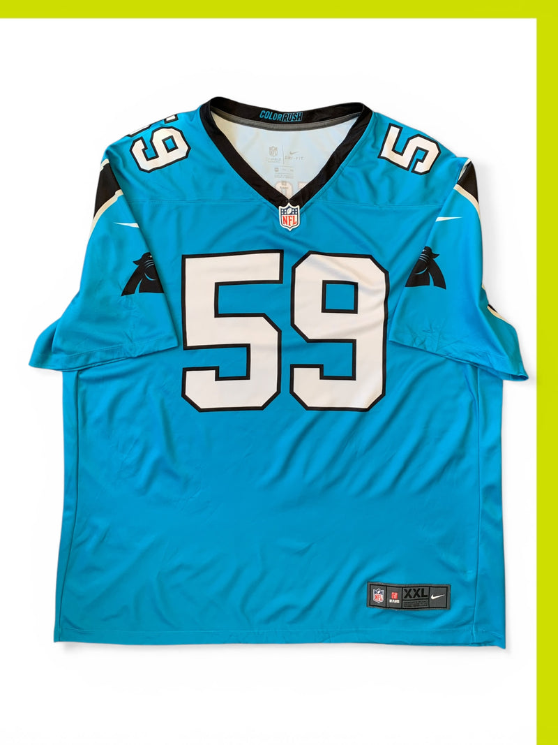 Chargez l'image dans la visionneuse de la galerie, Carolina Panthers Alternate 59 KUECHLY
