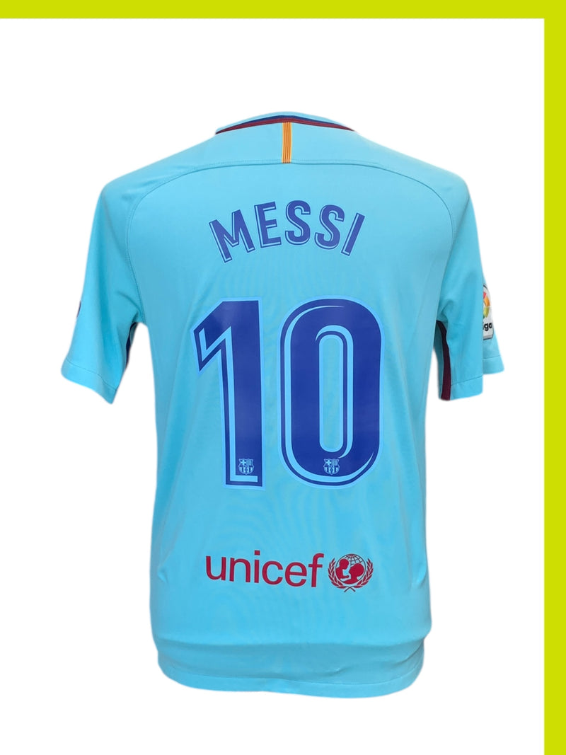 Chargez l&#39;image dans la visionneuse de la galerie, Barcelone 2017-2018 AWAY 10 MESSI
