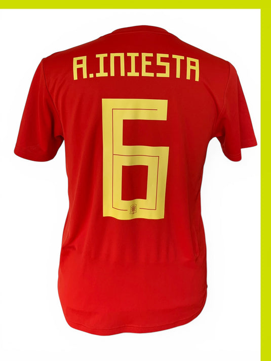 Espagne 2018 HOME 6 A.INIESTA