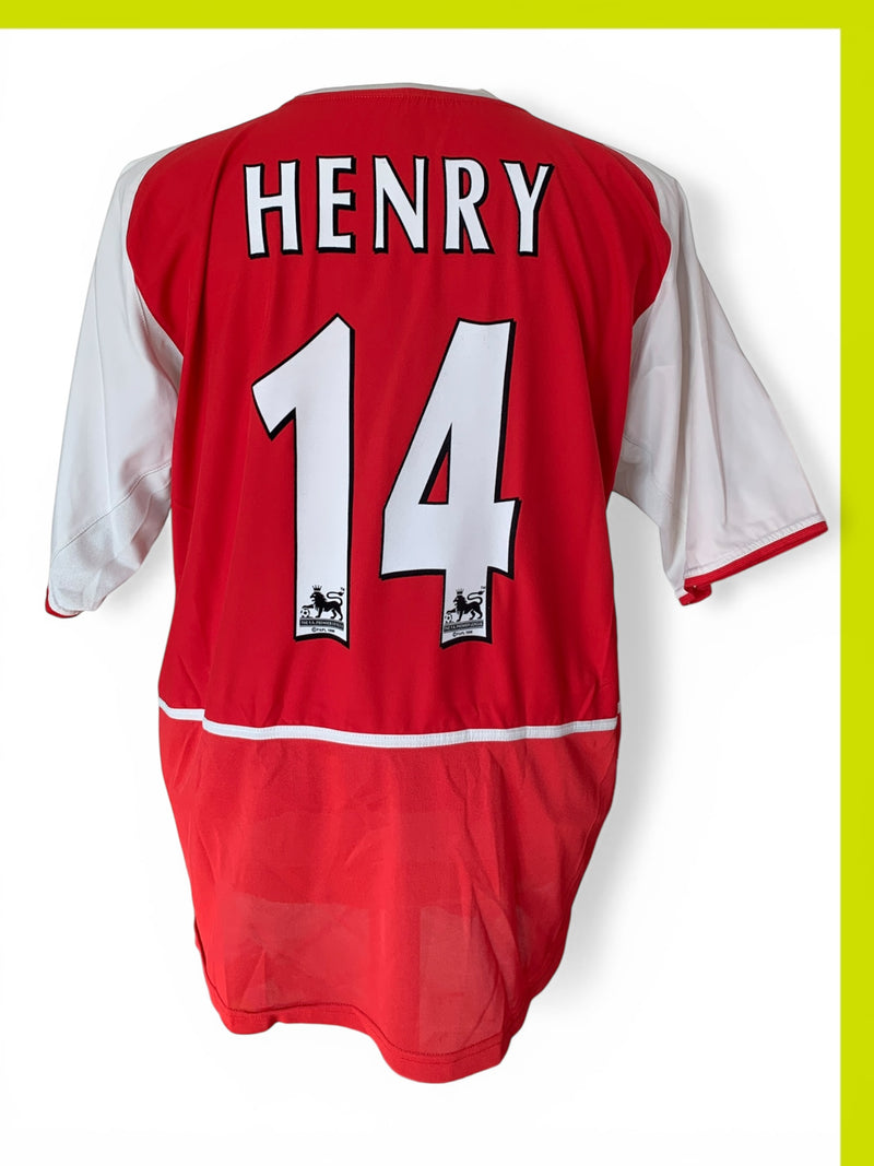 Chargez l'image dans la visionneuse de la galerie, Arsenal 2003-2004 HOME 14 HENRY

