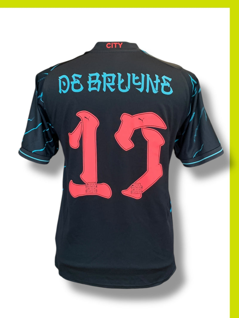 Chargez l&#39;image dans la visionneuse de la galerie, Manchester City 2023-2024 THIRD 17 DE BRUYNE

