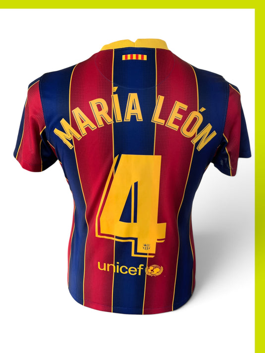 Barcelone Feminines 2020-2021 HOME 4 MARIA LEON (L)