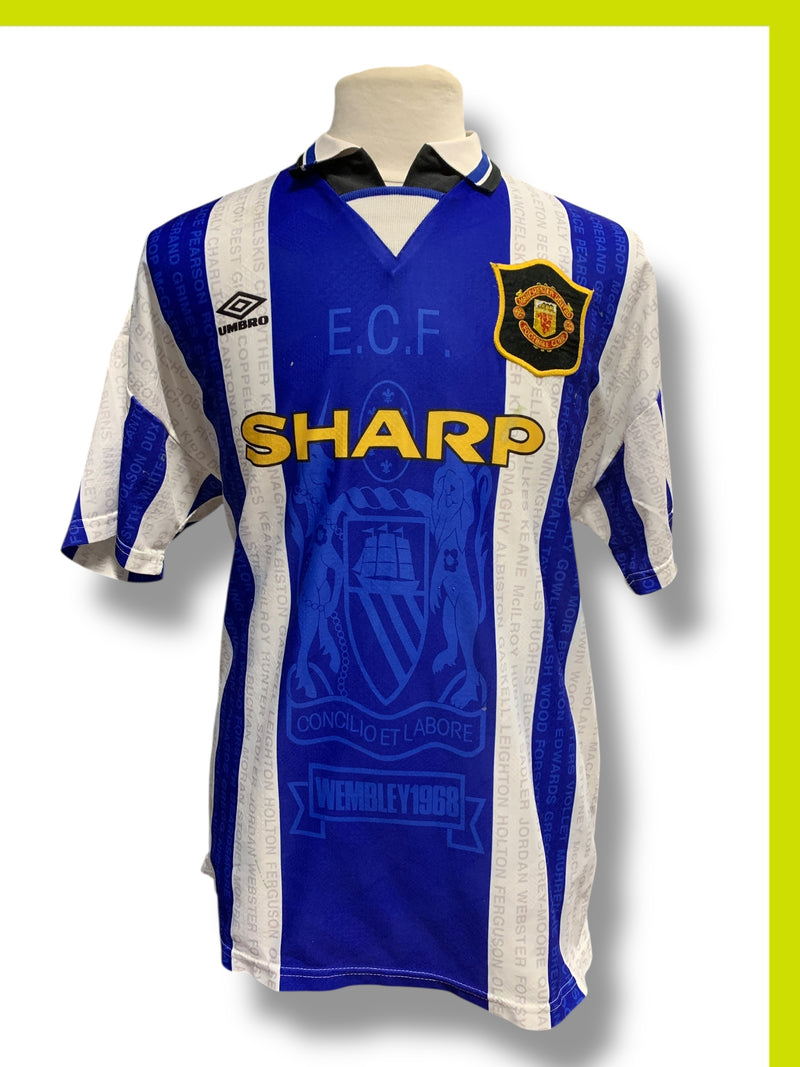 Chargez l&#39;image dans la visionneuse de la galerie, Manchester United 1995-1996 THIRD 7 CANTONA
