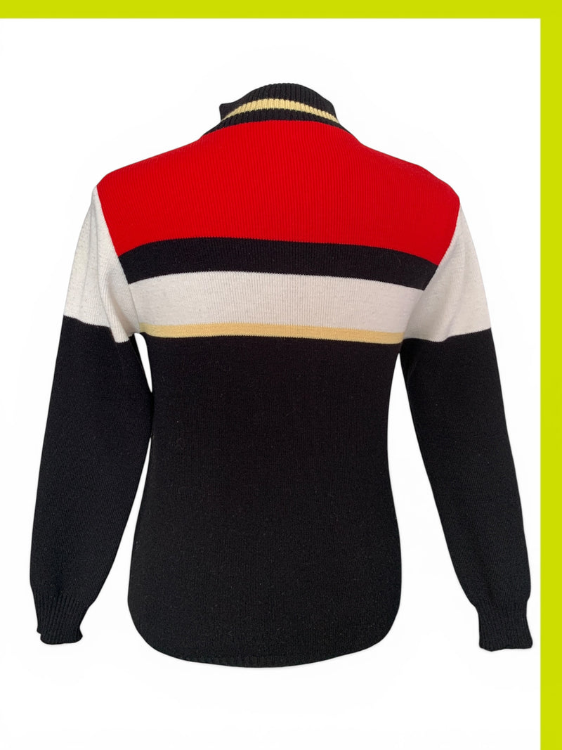 Maillot Cycliste Vintage Laine - Années 80, Taille S, Neuf Sans étiquette