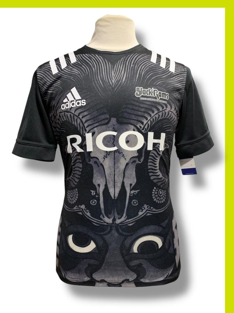 Maillot rugby vintage Ricoh Black Rams 2019-2020 HOME – Football Shirt ...