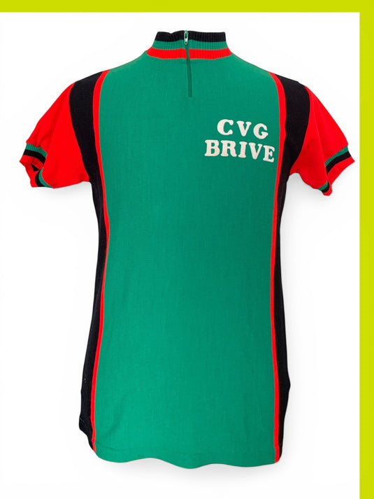 Cyclisme CVG Brive 1980s Vert