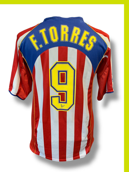 Atletico Madrid 2004-2005 HOME 9 TORRES