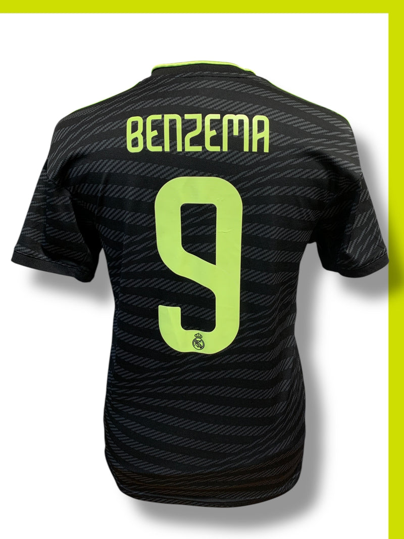 Chargez l'image dans la visionneuse de la galerie, Réal madrid 2022-2023 THIRD 9 BENZEMA
