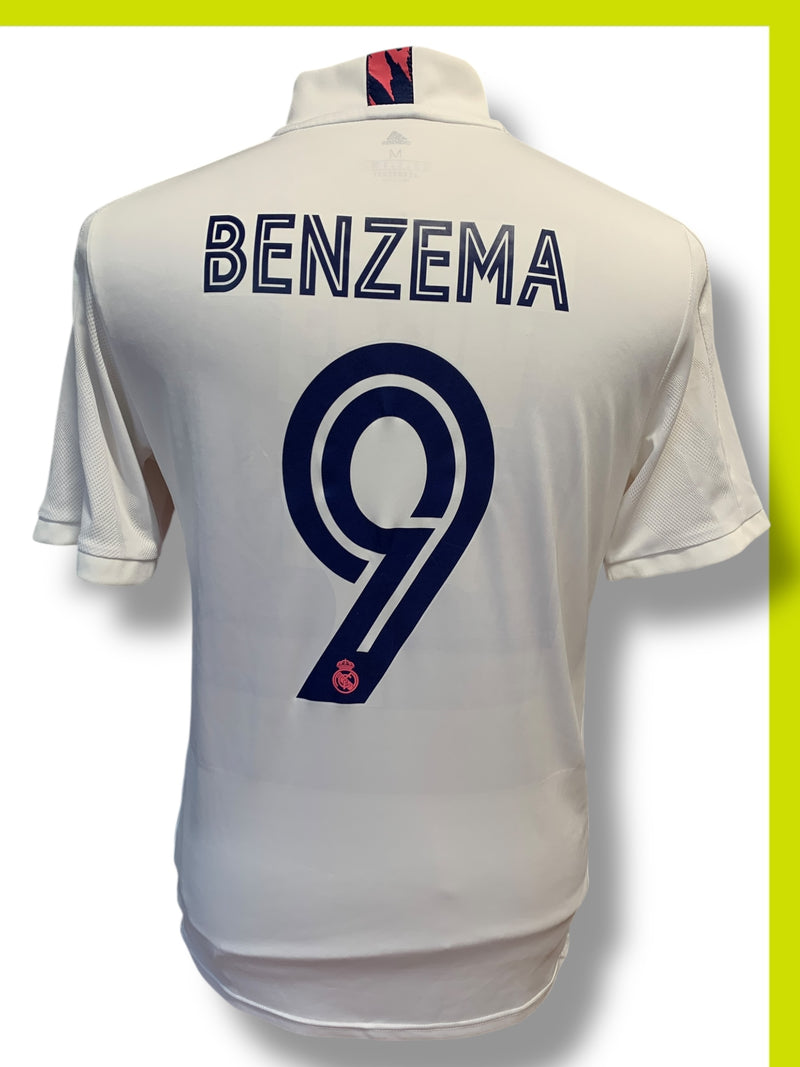 Chargez l'image dans la visionneuse de la galerie, Réal madrid 2020-2021 HOME 9 BENZEMA
