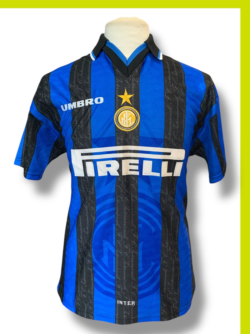 Chargez l'image dans la visionneuse de la galerie, Inter Milan 1997-1998 HOME 10 RONALDO
