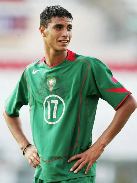 Flocage Nameset Maroc 2004 HOME 17 Chamakh