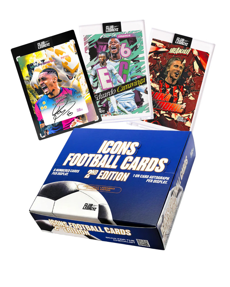 Chargez l'image dans la visionneuse de la galerie, Display Icons 2 – Coffret 6 cartes en série limitée avec carte autographiée garantie
