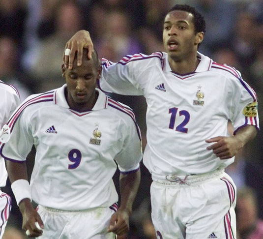 Flocage nameset France AWAY 2000