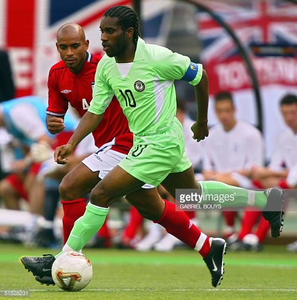 Chargez l'image dans la visionneuse de la galerie, Flocage Nameset Nigeria 2002 HOME 10 OKOCHA
