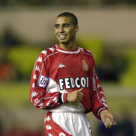 Nameset flocage Monaco 1999-2000 HOME TREZEGUET #9