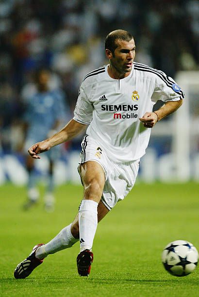 Chargez l'image dans la visionneuse de la galerie, Flocage Nameset Réal Madrid 2003-2004 HOME 5 ZIDANE
